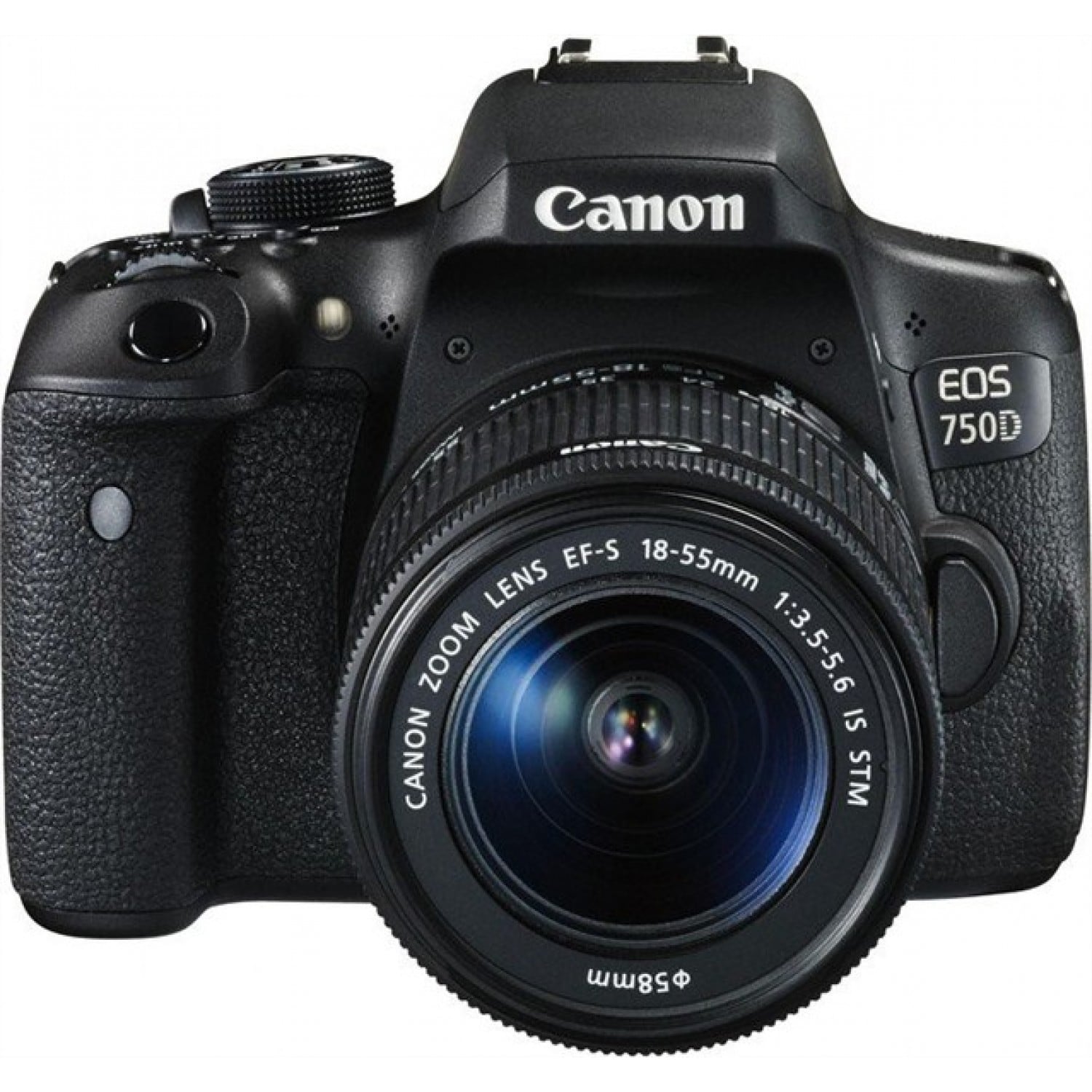 CANON - Appareil reflex numérique EOS 800D boitier + optique 18-55 IS STM -  24,2Mpx - rafale 6 img./s - écran tactile 7,7cm orientable - vidéo Full HD