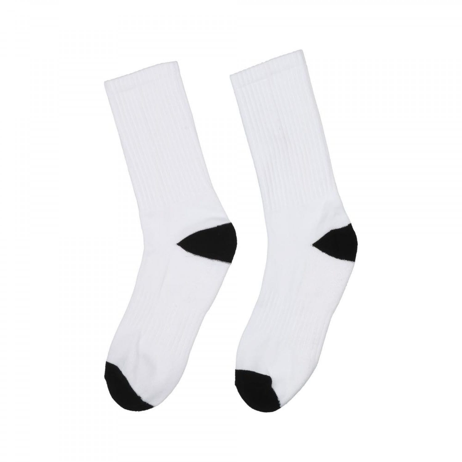 Paire de chaussettes de sport blanche 39/42 pour sublimation