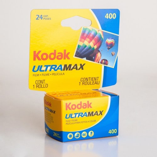 KODAK - Film couleur ULTRA MAX  400 ISO - Format 135 - 24P - Brochable