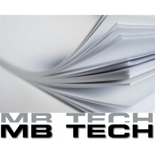 MB TECH - Papier jet d'encre Photo et Fine Art Baryté mat 310g - A3 (29,7x42cm) - 25 feuilles