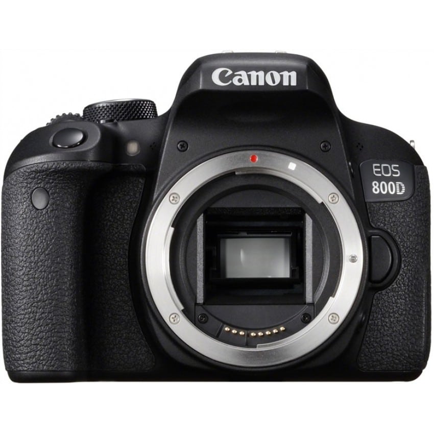 Appareil reflex numérique CANON EOS 800D boitier nu - 24,2Mpx - rafale 6 img./s - écran tactile 7,7cm orientable - vidéo Full HD