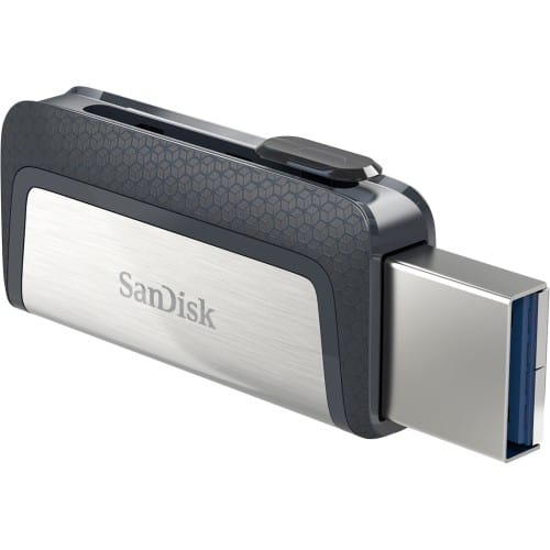 SANDISK - Clé USB 3.1 Ultra Dual Drive 16GB ports USB-C / USB 3.1 130 MB/s