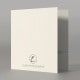 papier blanc satiné 350g  - Impression Recto/Verso