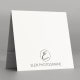 papier blanc satiné 350g  - Impression avec Vernis 3D - Recto/Verso