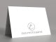 papier blanc satiné 350g  - Impression Dorure Argent - Recto/Verso