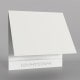 papier blanc 350g satiné  - Impression Vernis 3D - Recto/Verso