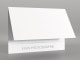 papier blanc 350g satiné  - Impression noire 1ère et 4ème de couverture avec Dorure Argent