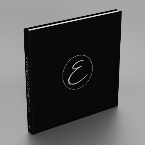 Album Cracblock - 24 pages blanches (12 feuillets) - Couverture avec Vernis 3D