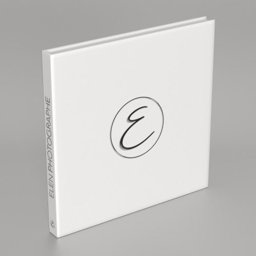 Album Cracblock - 36 pages blanches (18 feuillets) - Couverture avec Vernis 3D