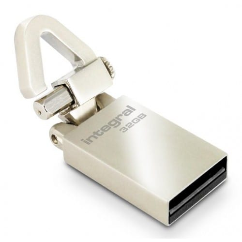 INTEGRAL - Clé USB 3.0 Flash Drive Tag 32 GB (Acier)
