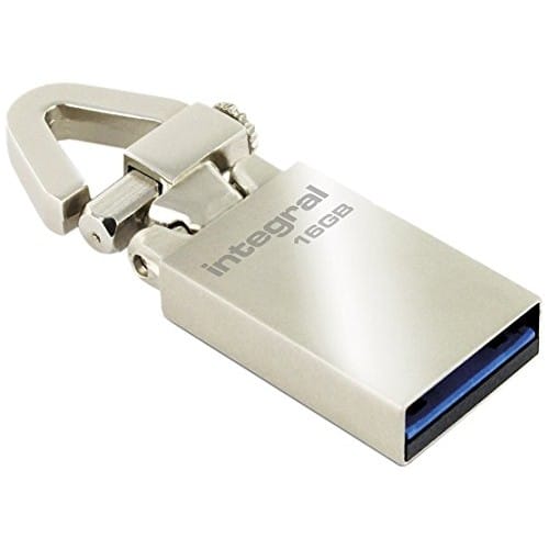 INTEGRAL - Clé USB 3.0 Flash Drive Tag 16 GB (Acier)