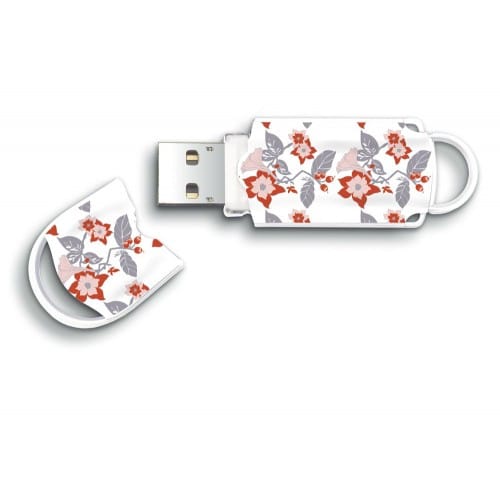 INTEGRAL - Clé USB 2.0 Xpression "Floral1" - 16 GB