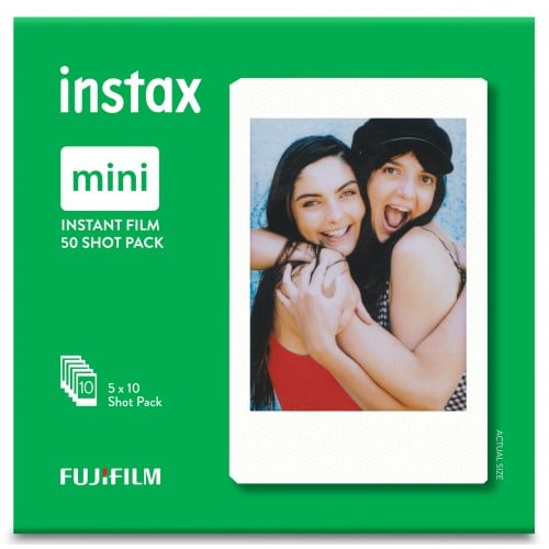 FUJI - Film instantané Instax Mini - Pack 50 photos