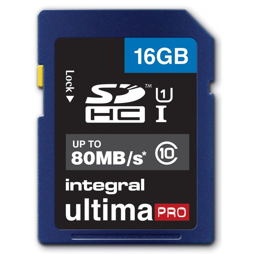 HC Classe 10- 16GB Ultima Pro Full HD (80MB/s)