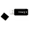 INTEGRAL - Clé USB 2.0 Flash Drive Black 8 GB (Noir)