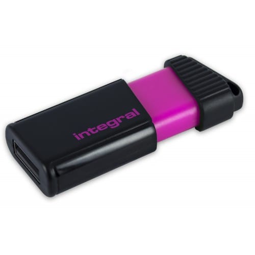 INTEGRAL - Clé USB 2.0 Flash Drive Pulse 8 GB (Rose)