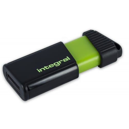 INTEGRAL - Clé USB 2.0 Flash Drive Pulse 128 GB (Vert)
