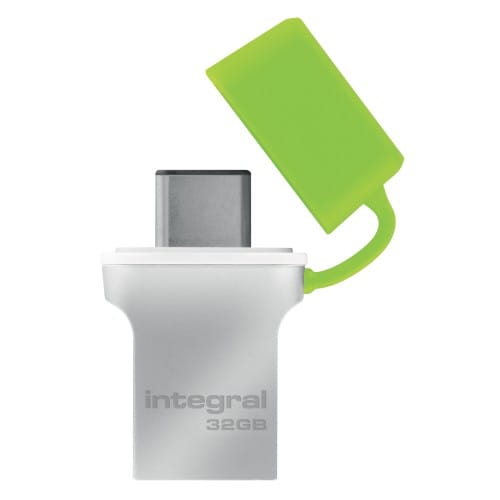 INTEGRAL - Clé USB 3.0 Flash Drive Fusion 32 GB (Métal Vert)