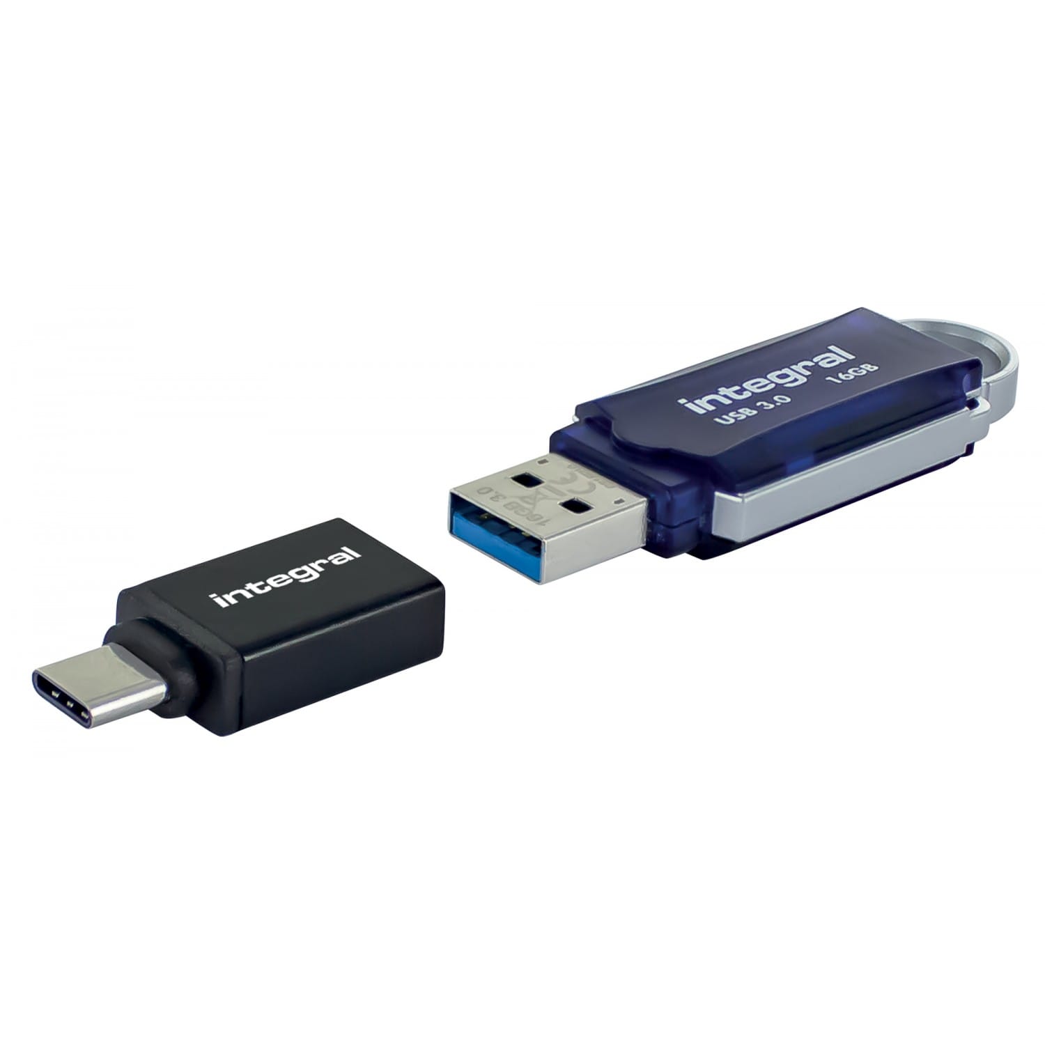 Adaptateur USB INTEGRAL pour smartphone/tablette (USB-C / USB