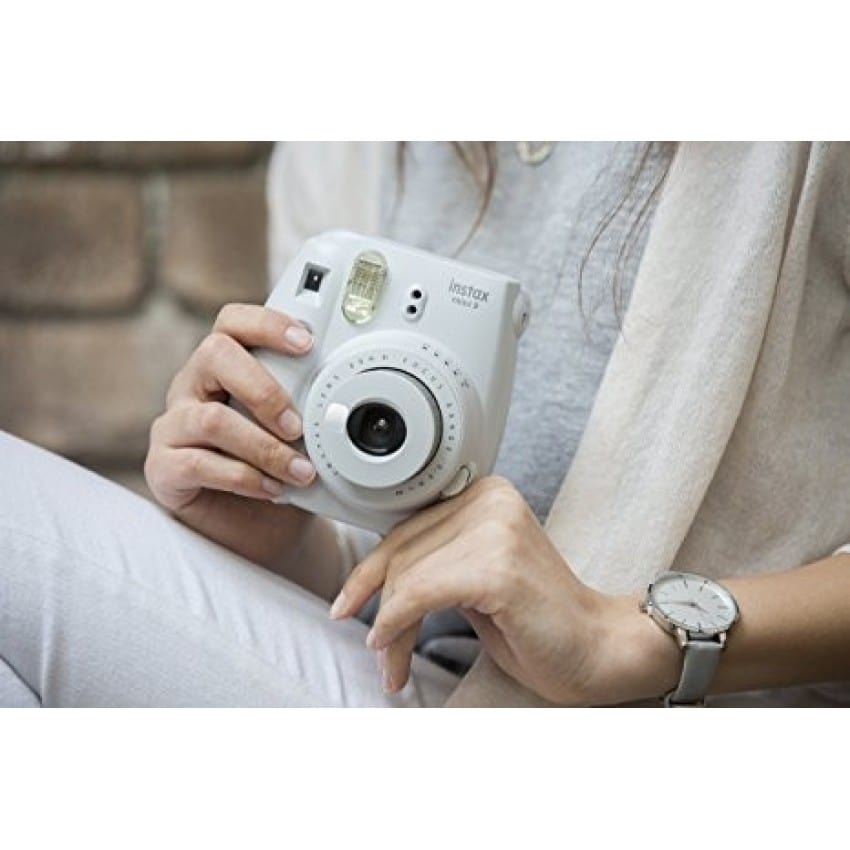 Appareil Photo Instantané Fujifilm Instax Mini 9 – Blanc Cendré – Neuf En Boîte