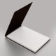 24 feuillets blancs - Vernis 3D