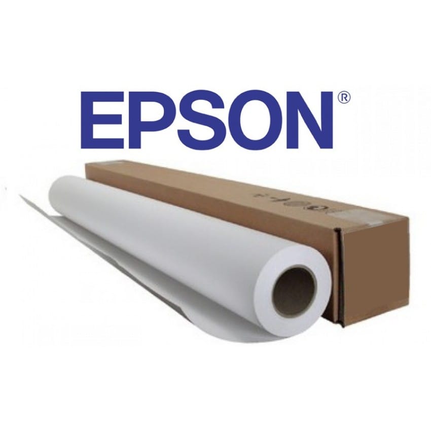 Toile canvas jet d'encre EPSON Premier toile Polycoton mat 375g - 44" (111,8cm) - 12,2m