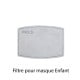 Filtre pour masque facial Enfant pour sublimation (1p) *