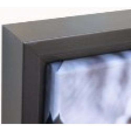 DECOMIX - Cadre caisse américaine noire 50x100cm (Ayous) - Section 40x40mm