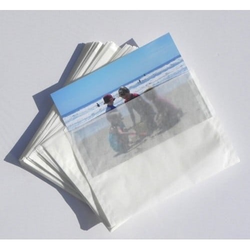 PANODIA - Pochette papier cristal pergamine - Dim. 10x12,5cm - Paquet de 100