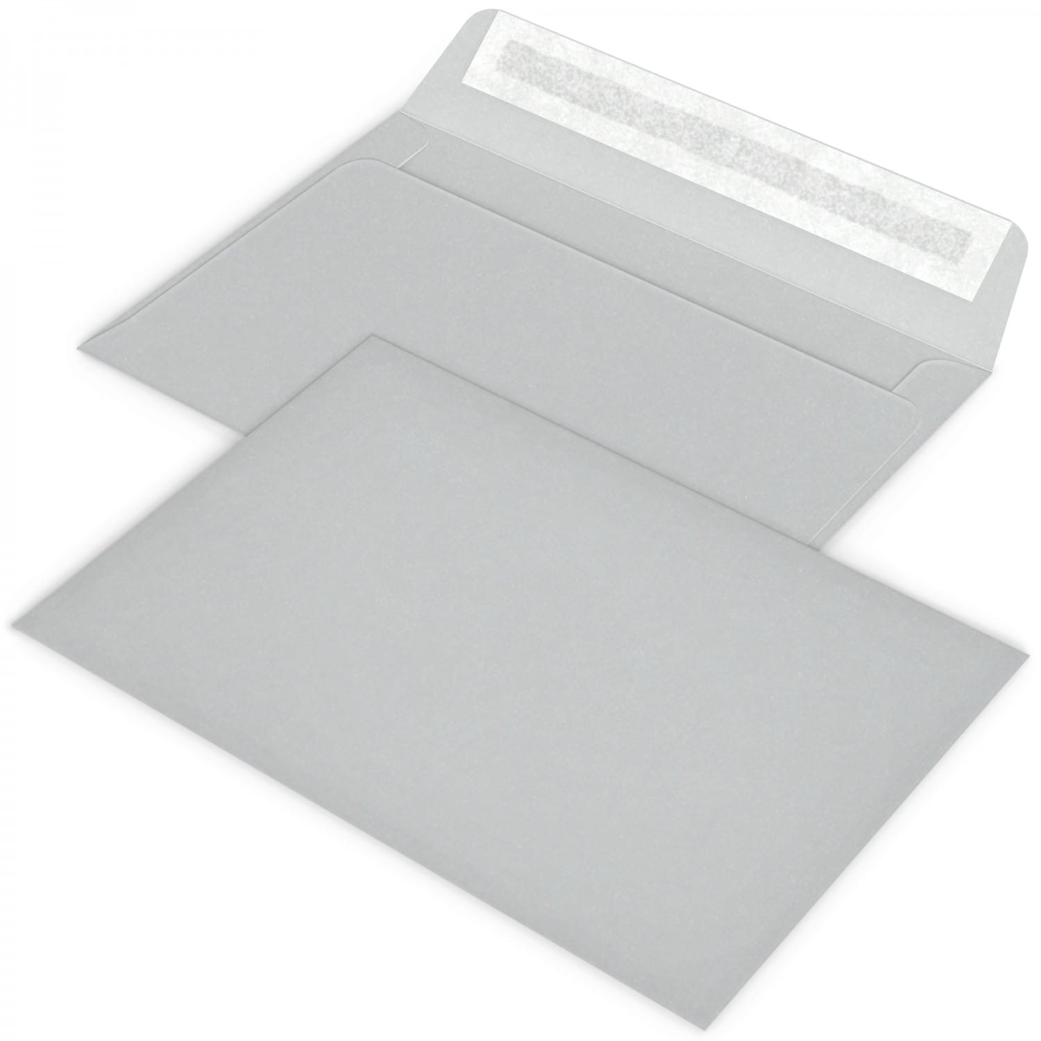 Enveloppes format B6 - 12 x 18 cm - Avec rabat autocollant - Blanc - 90  g/m² 50 Umschläge weiss : : Fournitures de bureau