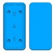 Accessoire four 3D MB TECH Moule 3D pour coque rigide  Apple iPhone 4 / 4S