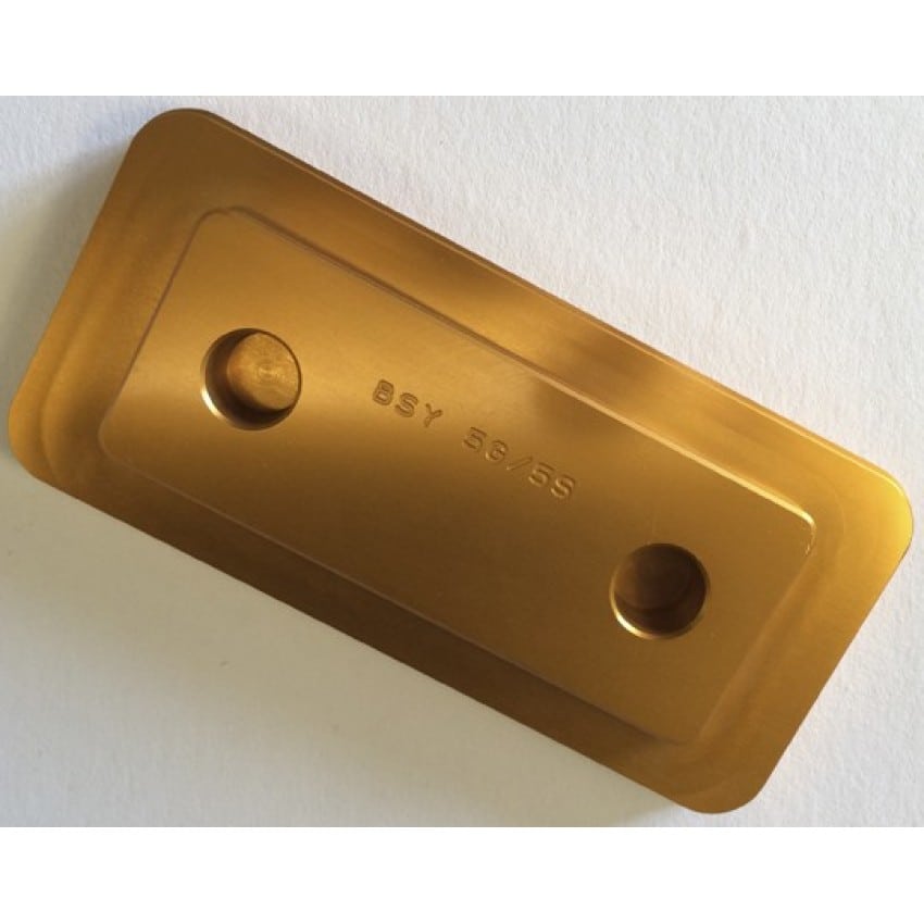 Accessoire four 3D MB TECH Moule 3D Or pour coque rigide Apple iPhone 5C