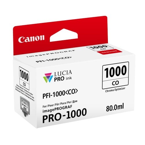 CANON - Cartouche d'encre traceur PFI-1000CO chroma optimizer - Prograf Pro-1000 (80ml)