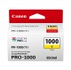 Canon cartouche PFI-1000J jaune pour Prograf Pro 1000 (80ml)