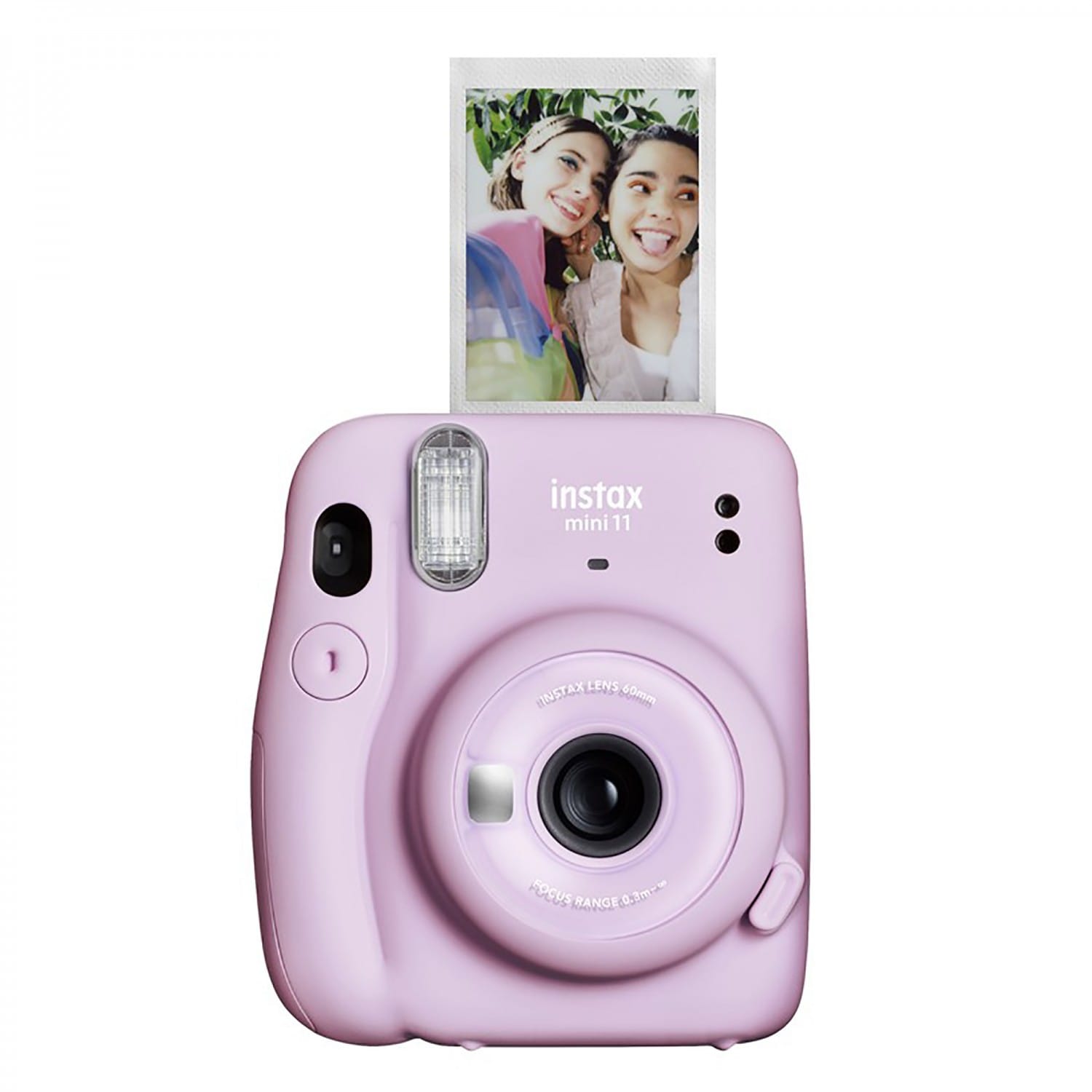 FUJI - Appareil photo instantané Instax Mini 11 - Format photo 62 x 46mm -  Livré avec 2 piles LR6 et dragonne - Lilac Purple (Violet)