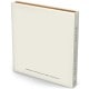 12 feuillets blancs  - Couverture impression avec Vernis 3D