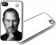 Coque smartphone MB TECH 2D iPhone 4 / 4S souple blanche avec feuille aluminium