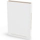 12 feuillets blancs  - Couverture impression avec Dorure Or