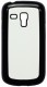 Coque smartphone MB TECH 2D Samsung Galaxy S3 Mini rigide noire avec feuille aluminium