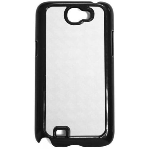 Coque smartphone MB TECH 2D Samsung Galaxy Note 2 rigide transparente avec feuille aluminium