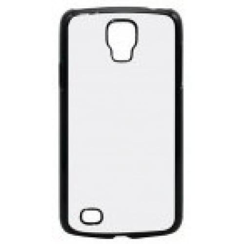 Coque smartphone 2D Samsung Galaxy S4 souple transparente avec feuille aluminium