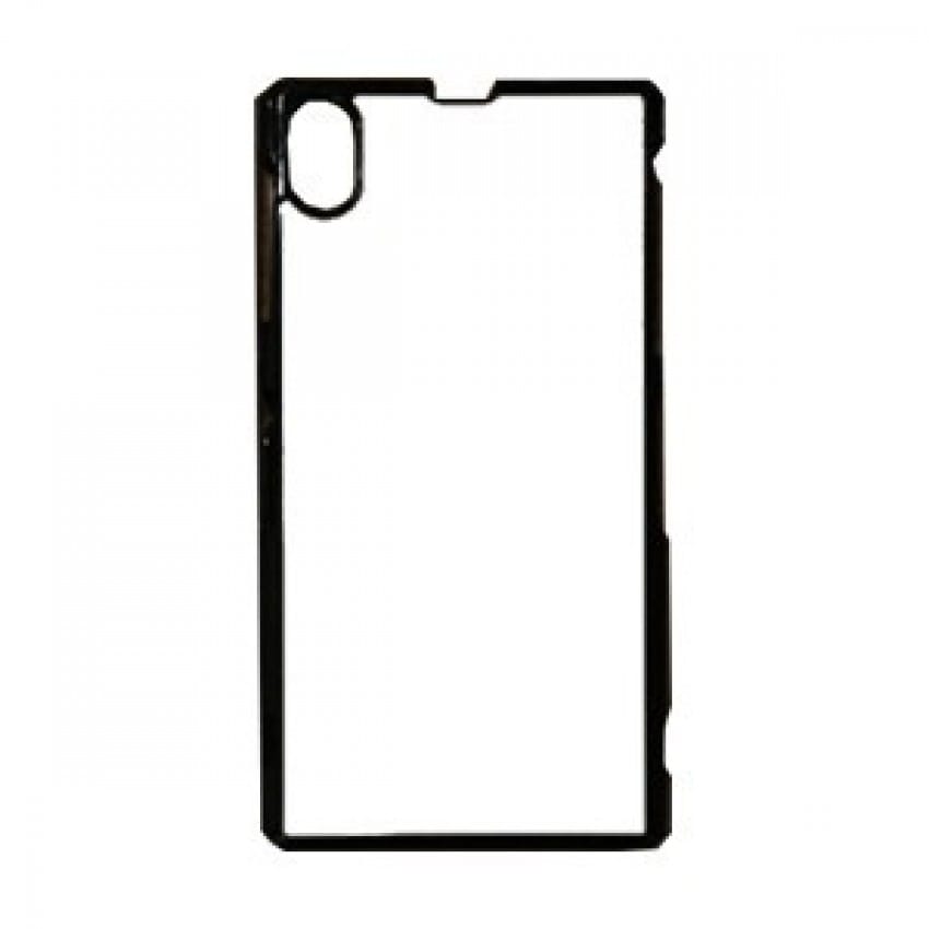 Coque smartphone MB TECH 2D Sony Xperia Z1 rigide noire avec feuille aluminium