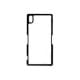 Coque smartphone MB TECH 2D Sony Xperia Z2 rigide noire avec feuille aluminium