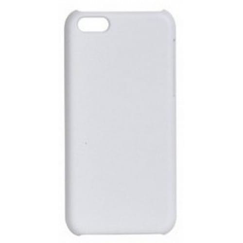 Coque smartphone 3D iPhone 5C rigide blanc mat