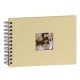 traditionnel Walther FUN - 20 pages noires - 40 photos - Couverture beige