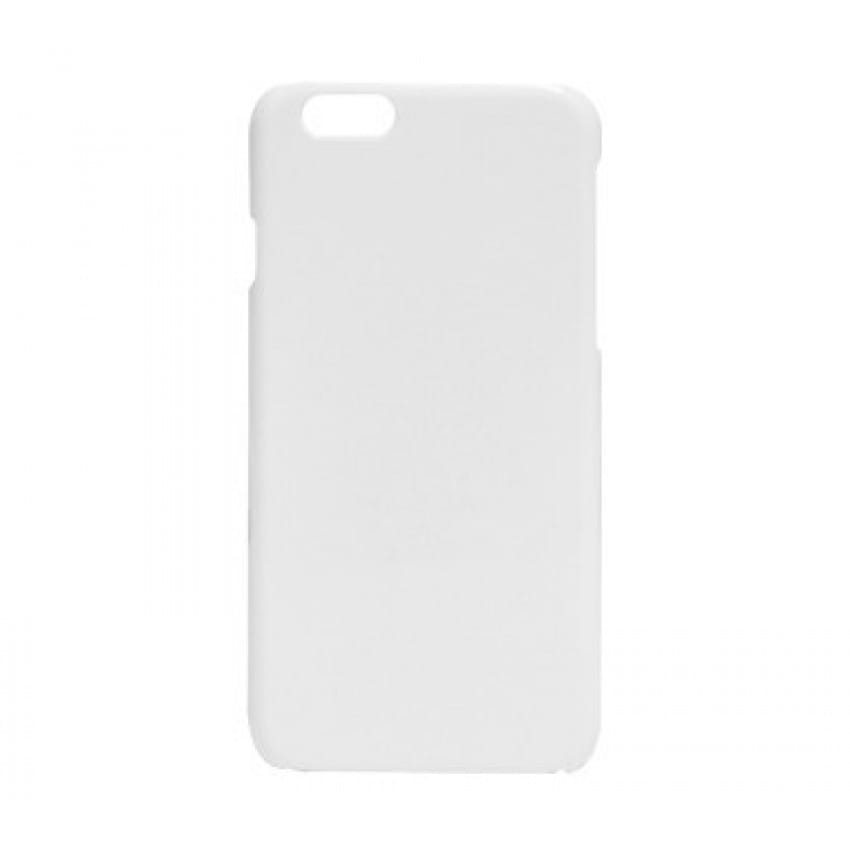 Coque smartphone MB TECH 3D iPhone 6 rigide blanc brillant