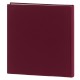 classique personnalisable série ''Square'' mémo 500 photos 11,5x15 - Bordeaux - Pochettes couverture rigide