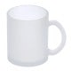 Mug verre dépoli TECHNOTAPE 330ml (11oz) - Certifié contact alimentaire - Diam. ext. 80mm/Haut. 95mm