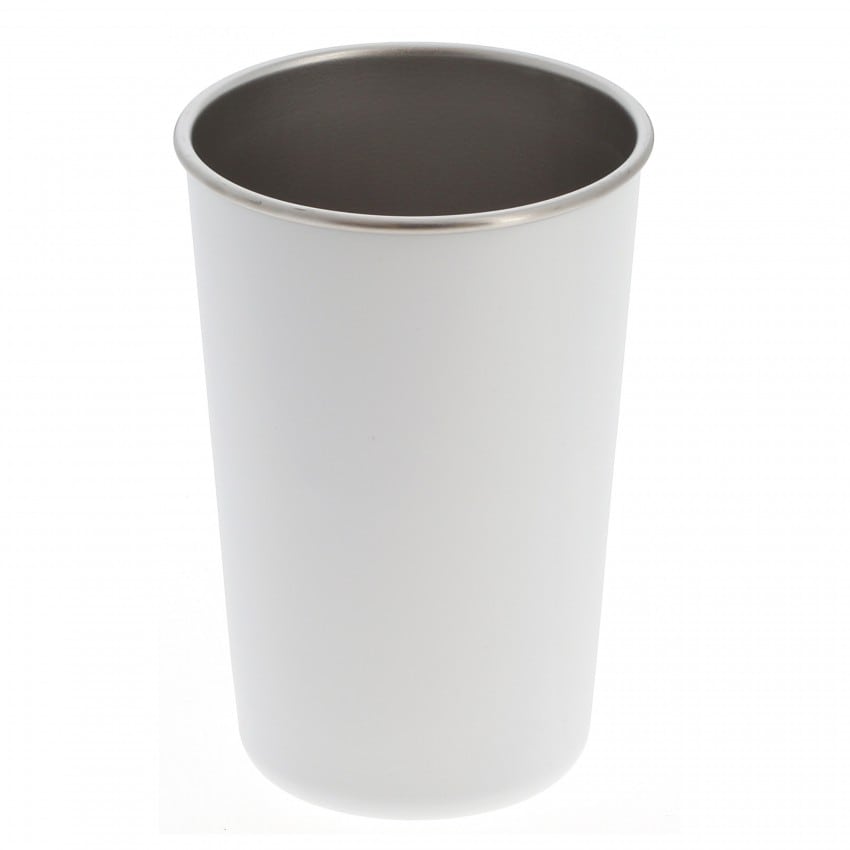 Mug conique inox blanc 480ml pour sublimation (1p)