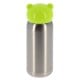 thermos enfant 320ml (11oz) Argent bouchon vert  - Diamètre 67mm